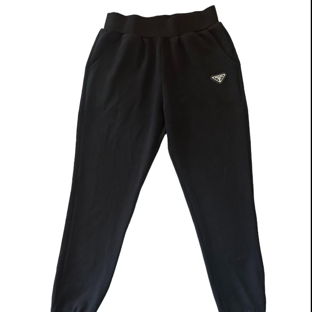 Prada Classic Black Joggers
